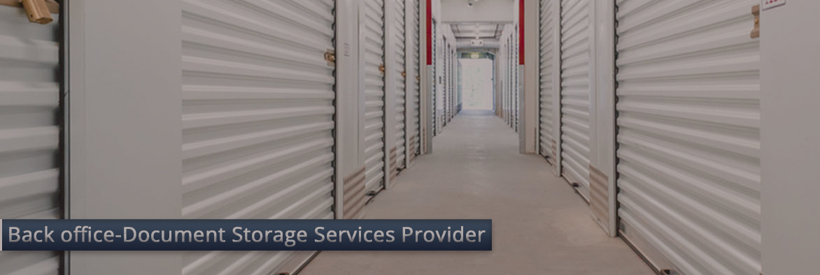 Back office-Document Storage Services Provider