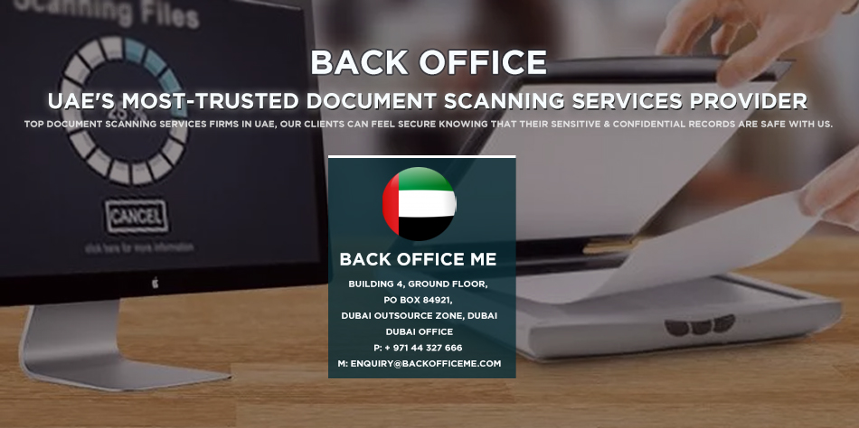 UAE's Most-Trusted Document Scanning Services Provider: